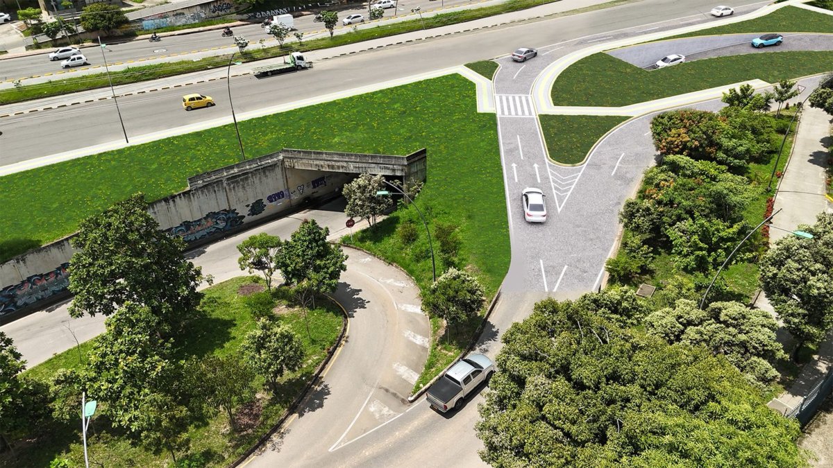 harán interconexión entre el Diamante y la autopista en Bucaramanga para desviar el fuerte tráfico del barrio