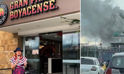 'No afectó el resto del edificio'