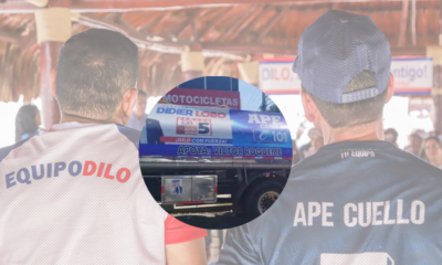 Denuncian presunto uso electoral de carrotanque con publicidad de Didier Lobo y Ape Cuello en medio de crisis de agua en Cesar: Petro exige capturas