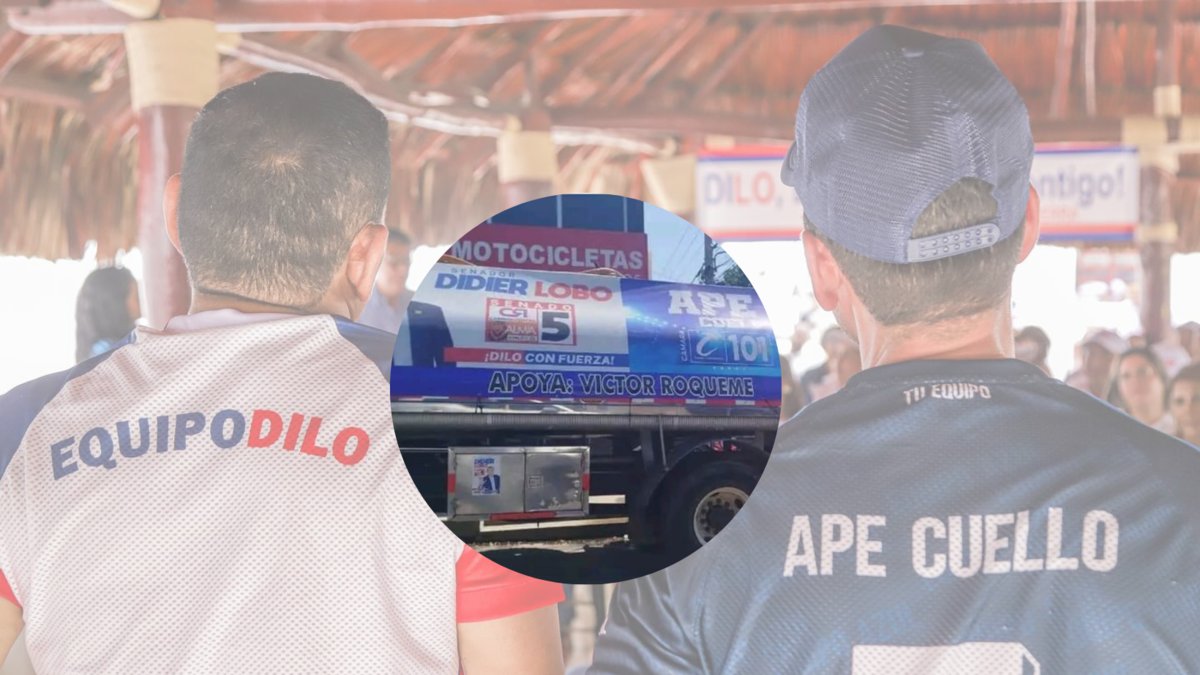 Denuncian presunto uso electoral de carrotanque con publicidad de Didier Lobo y Ape Cuello en medio de crisis de agua en Cesar: Petro exige capturas