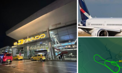 Revelan audio de torre de control y pilotos cuando helicóptero de la FAC se cruzó en despegue de avión de Latam en Aeropuerto El Dorado en Bogotá