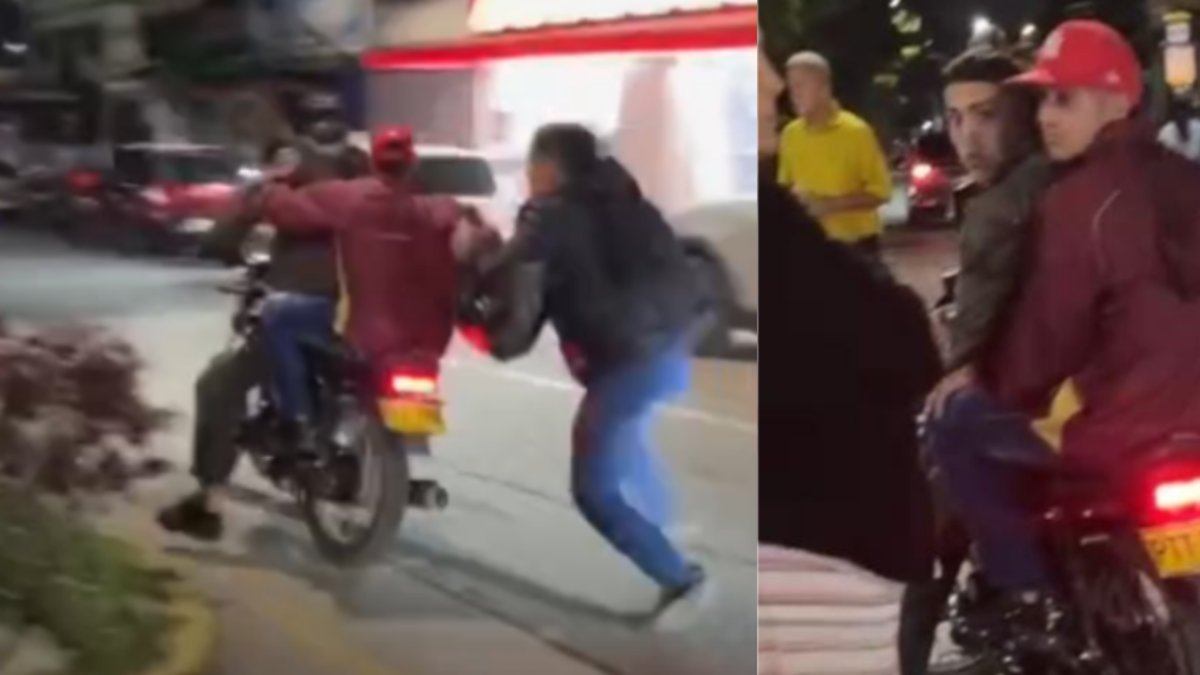 el robo quedó registrado en video