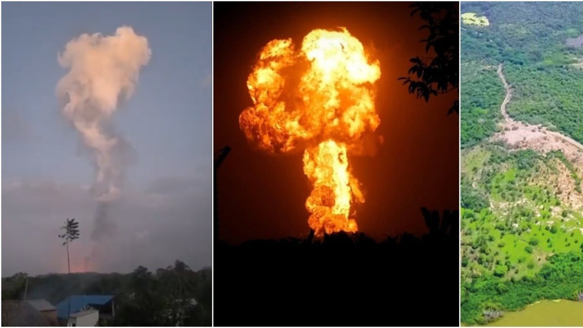 Los volcanes de lodo que hay en Colombia, similares al de San Juan de Urabá que hizo erupción: estas son sus ubicaciones
