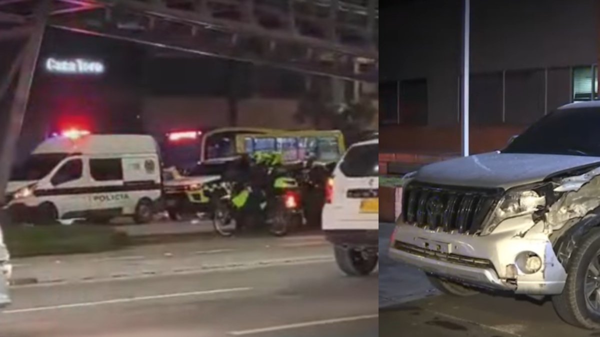 circularon en contravía y los atropelló un bus de TransMilenio