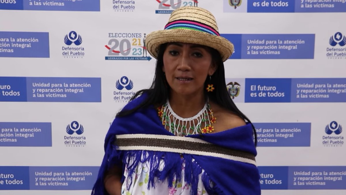 Apareció Ana Libia Guetio Casso, candidata a la Cámara especial por la Paz, horas después de que su familia le había perdido el rastro en el Cauca