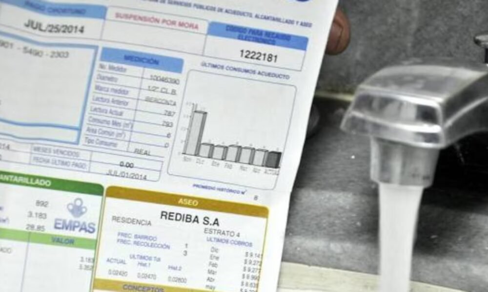 Acueducto anuncia cambio temporal en la factura del agua para usuarios en tres localidades de Bogotá: conozca las zonas