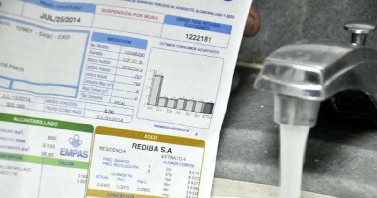 Acueducto anuncia cambio temporal en la factura del agua para usuarios en tres localidades de Bogotá: conozca las zonas