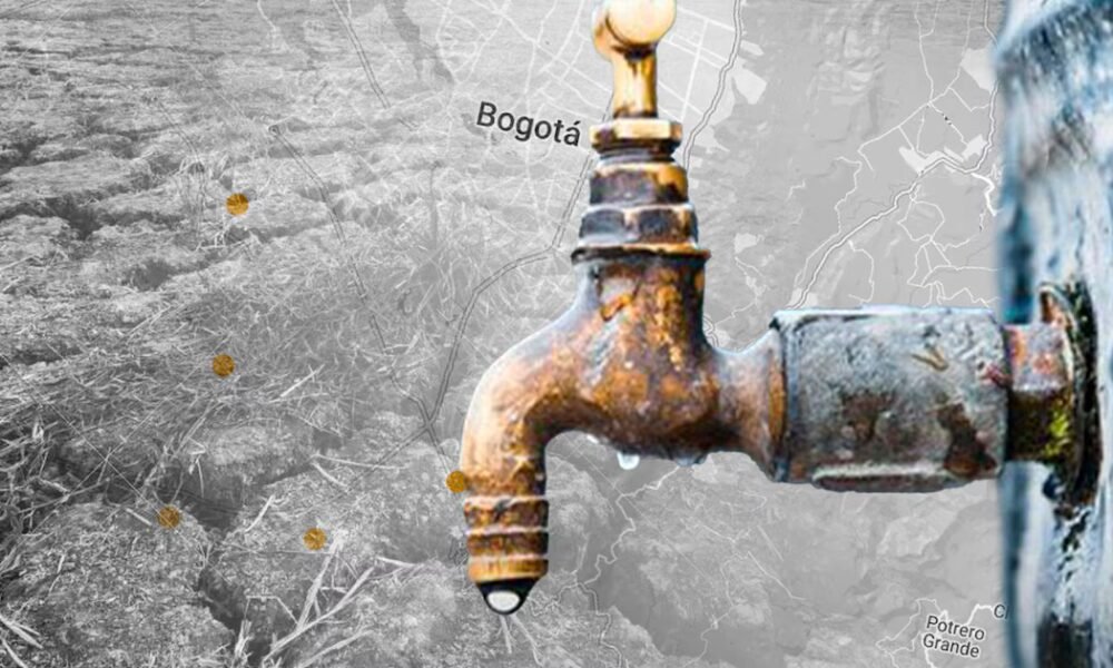 Acueducto de Bogotá anunció cortes de agua de hasta por 29 horas por trabajos de mantenimiento del 9 al 12 de febrero