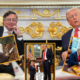 Aguardiente, pollo asado y la bandera del M-19: reunión entre Gustavo Petro y Donald Trump dejó ola de memes