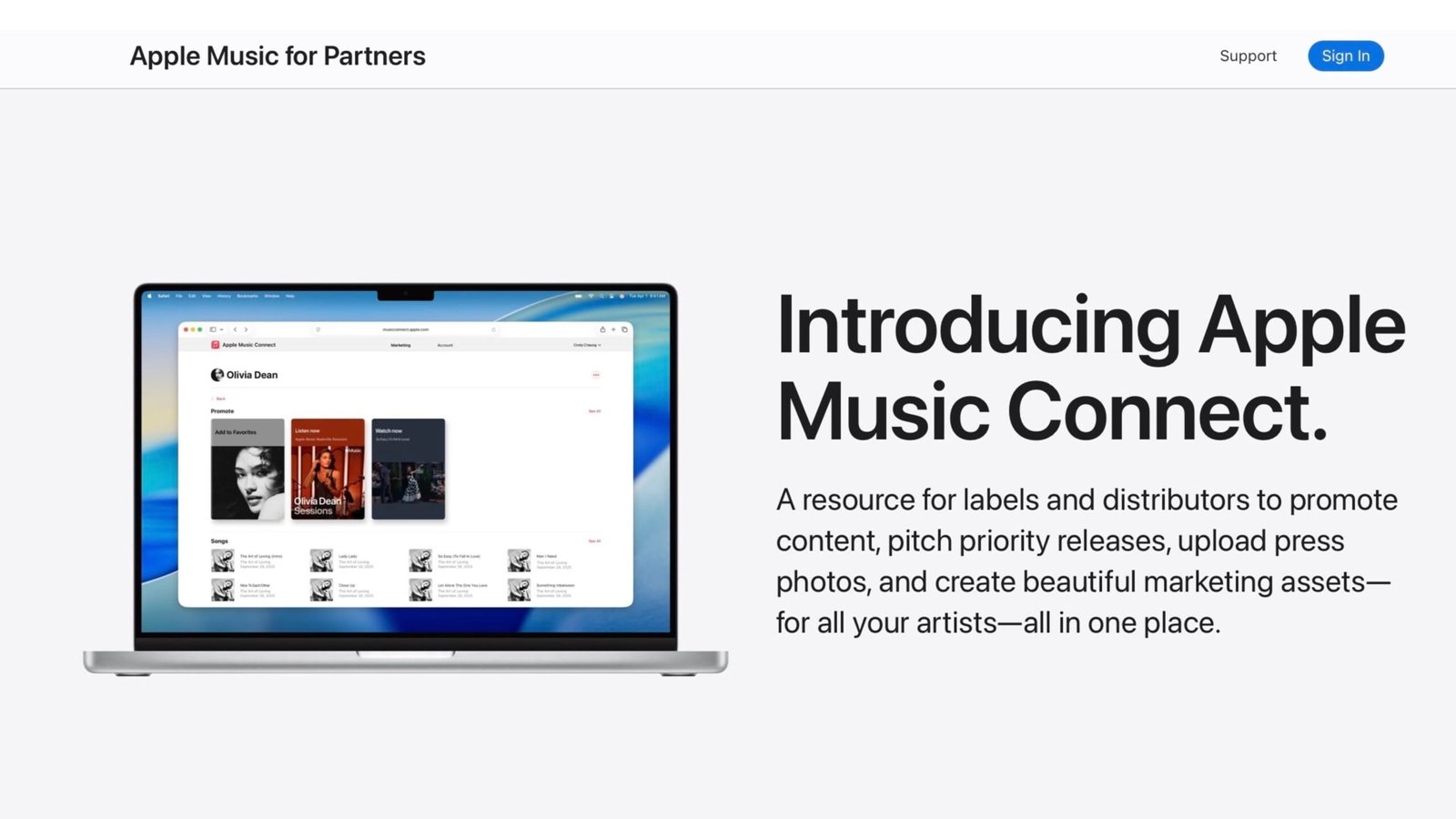 Apple Music Connect se lanza como recurso promocional para sellos discográficos y distribuidores