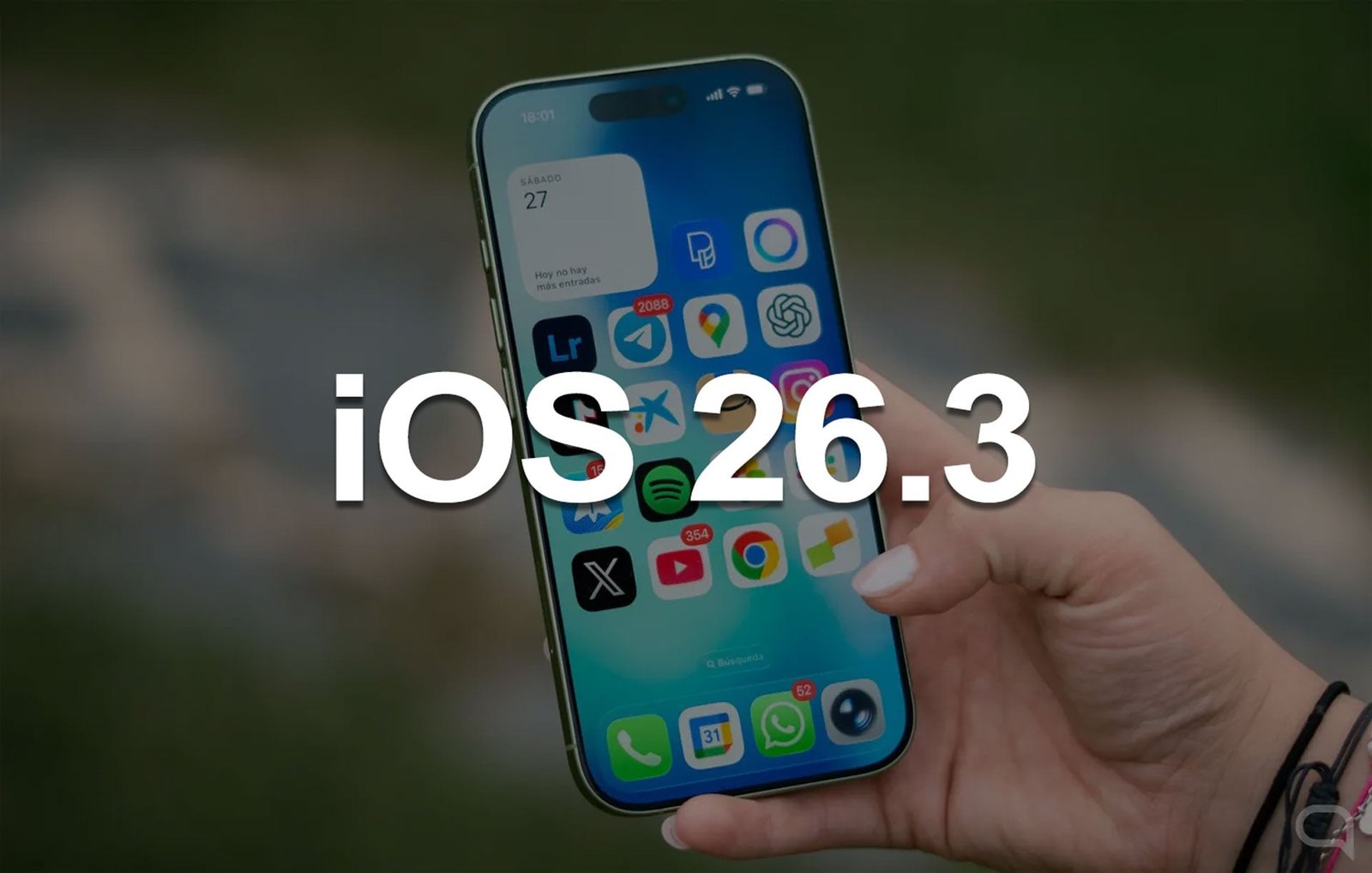 Apple lanza iOS 26.3 con mejoras para Android, RCS y más
