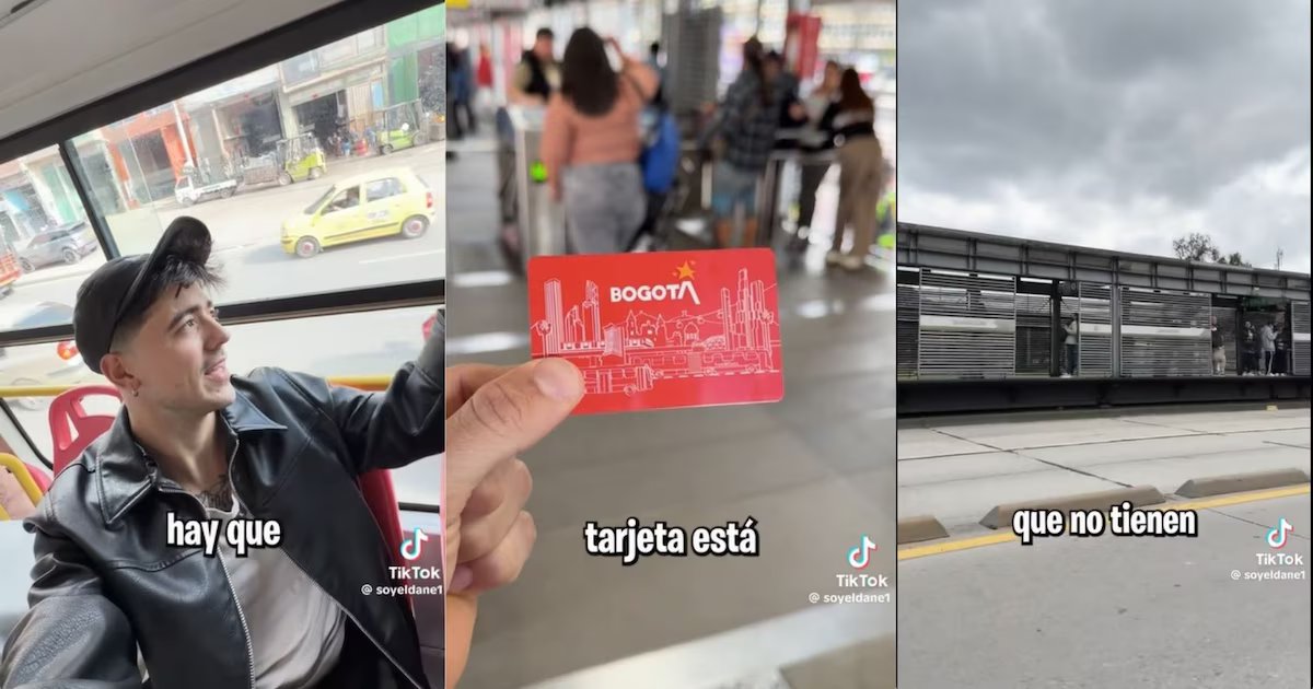 Así es hacer turismo en Bogotá desde Transmilenio según ‘influencer’: “No todo el mundo paga el pasaje”