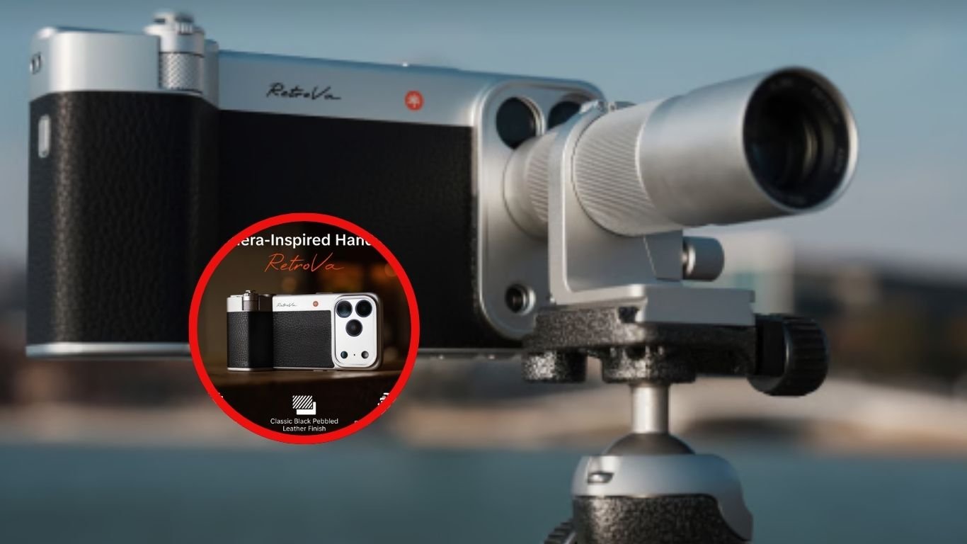 Así funciona RetroVa, el kit fotográfico para iPhone 16 Pro y iPhone 17 Pro • ENTER.CO