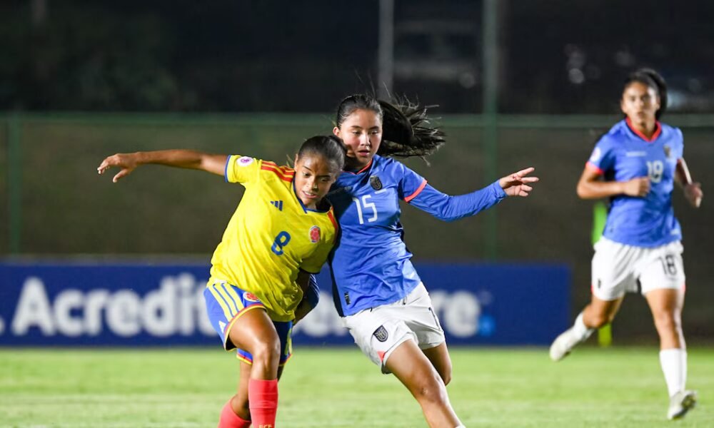 Así quedó la tabla de posiciones del Sudamericano Sub-20 tras la derrota de Colombia ante Ecuador