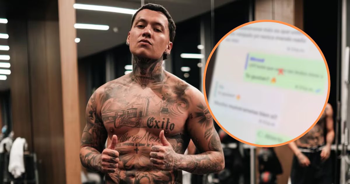 Blessd es señalado de nueva infidelidad: chats publicados revelarían que habría engañado a su pareja embarazada Manuela QM