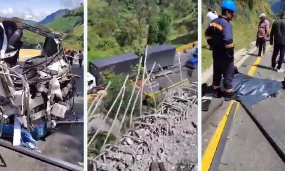 Cierre parcial de la vía La Línea afecta la movilidad tras accidente en el túnel Los Azulejos: el siniestro deja dos muertos y varios heridos