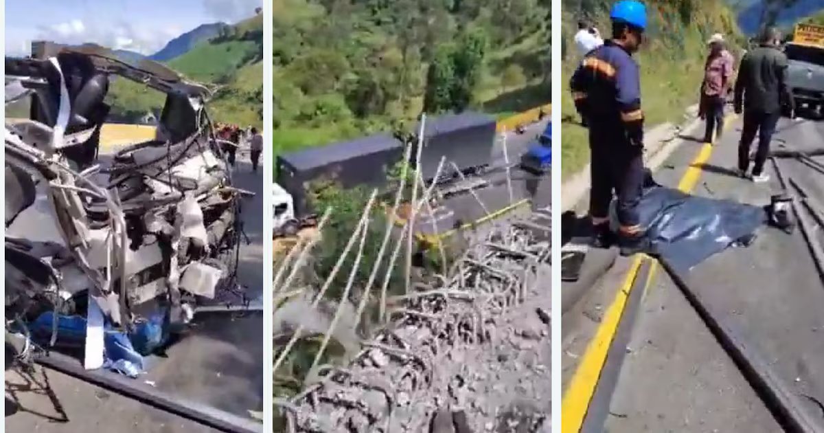 Cierre parcial de la vía La Línea afecta la movilidad tras accidente en el túnel Los Azulejos: el siniestro deja dos muertos y varios heridos