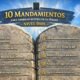 imagen genrada por ia donde se ven las tablas de moises con los 10 mandamientos sobre el iPhone
