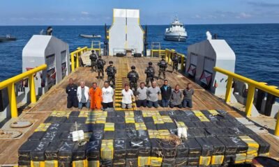 Cuatro colombianos fueron detenidos en la incautación de droga más grande realizada en El Salvador: así lo anunció Nayib Bukele