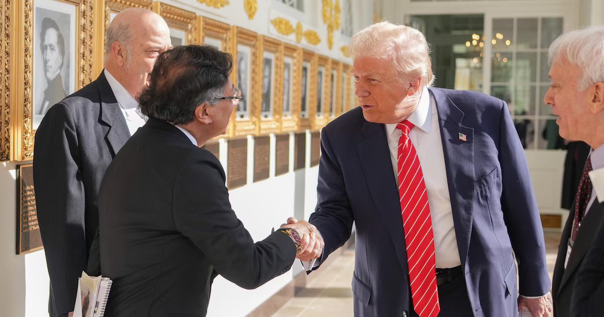 Donald Trump habló sobre su encuentro con Gustavo Petro en la Casa Blanca y sacudió las redes sociales con su respuesta: “Nos llevamos muy bien”