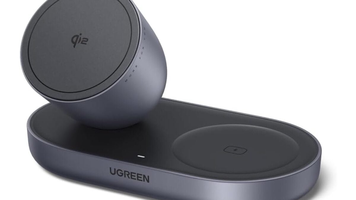 El cargador magnético inalámbrico de UGREEN alcanza su precio mínimo histórico, compatible con MagSafe iPhone y AirPods