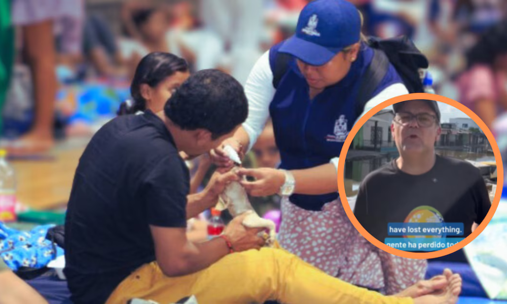 El chef que dejó sus famosos restaurantes para ir Córdoba y servir comida caliente para los damnificados por las inundaciones