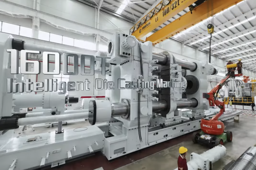 El empeño de China por ser líder en la fabricación del coche eléctrico se manifiesta en una máquina extrema: su nueva "Giga Press"