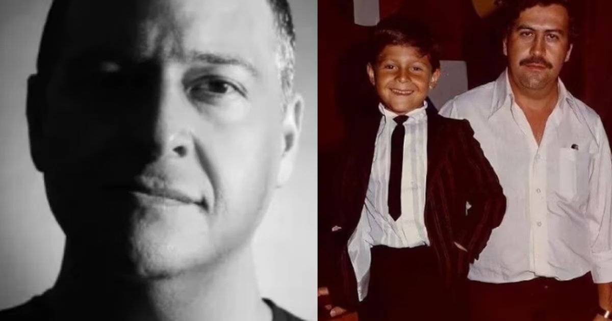Él es Juan Pablo Escobar, el hijo del capo más temido de Colombia que prometió venganza, pero luego se arrepintió