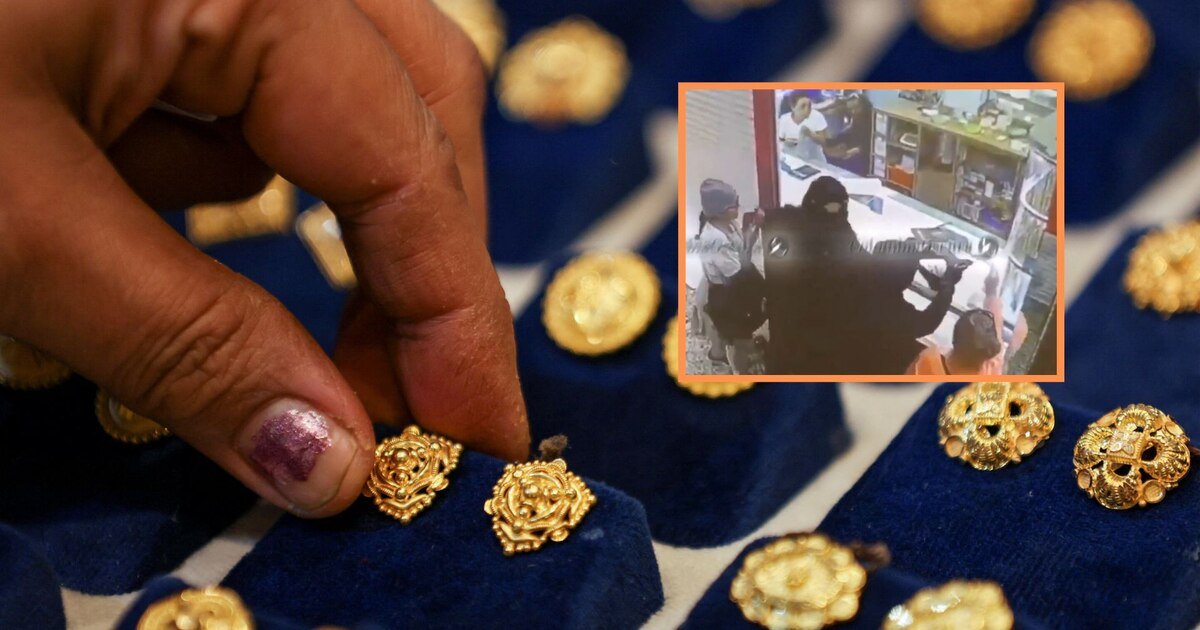 En video quedó el momento exacto del robo a joyería en el centro de Bogotá: los delincuentes huyeron
