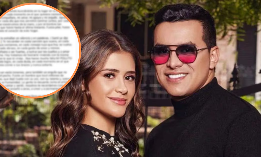 Esposa de Yeison Jiménez compartió el primer mensaje un mes después de la muerte del cantante: “Tus hijos te extrañan en silencio”