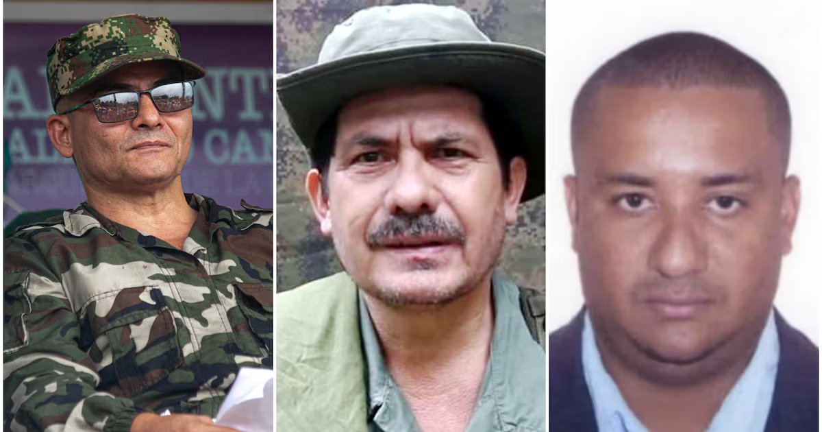 Este es el historial criminal de los cabecillas terroristas que Gustavo Petro le ofreció a Trump: “Iván Mordisco”, “Pablito” y “Chiquito Malo”