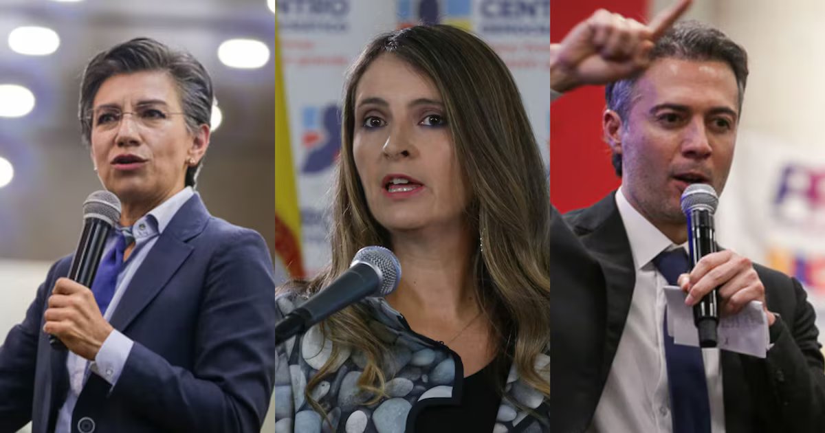 Estos son los candidatos que lideran intención de voto en consultas interpartidistas, según nueva encuesta Invamer
