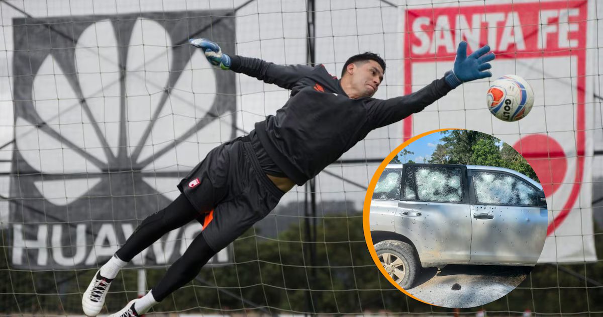 Exarquero de la selección Colombia expresó temor por la seguridad de sus hijos y su esposa tras atentado en Arauca: “Un dolor que embarga mi alma”