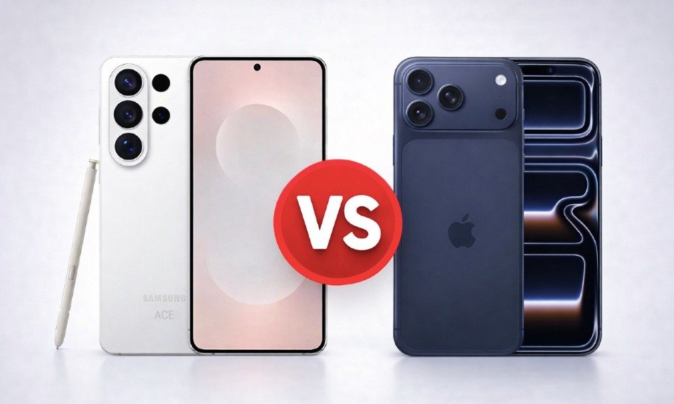 Galaxy S26 Ultra vs iPhone 17 Pro Max en velocidad• ENTER.CO