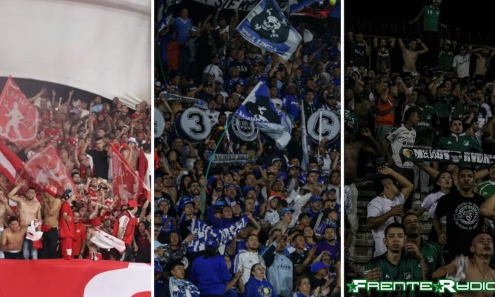 Hasta las barras bravas del fútbol colombiano también saldrán a marchar por el aumento del salario mínimo