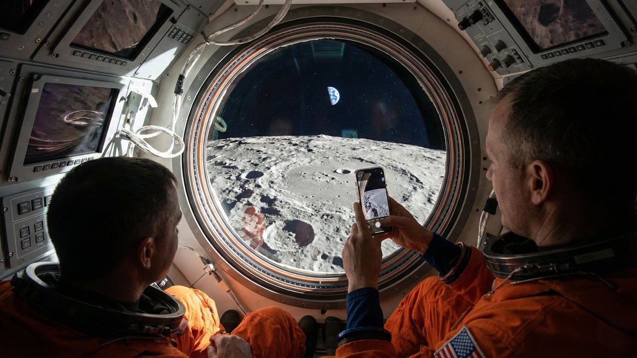 La NASA permitirá a los astronautas de Artemis II llevar sus iPhone a la Luna
