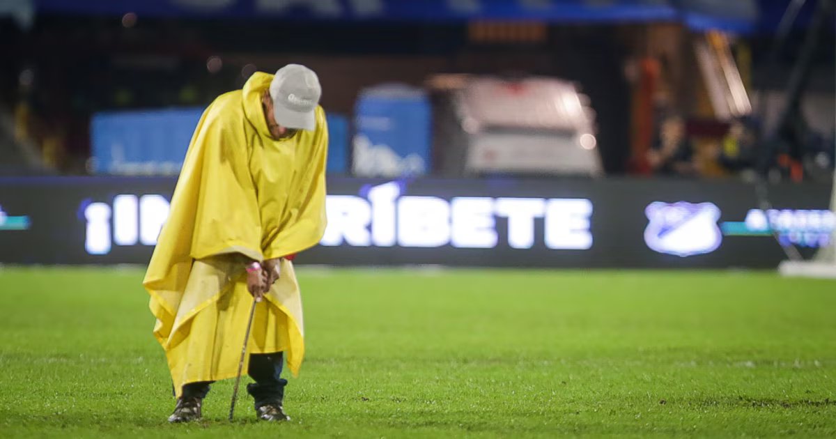 La lluvia nuevamente sería protagonista en la reanudación del partido de Millonarios vs. Medellín en Bogotá: este es el pronóstico del Ideam