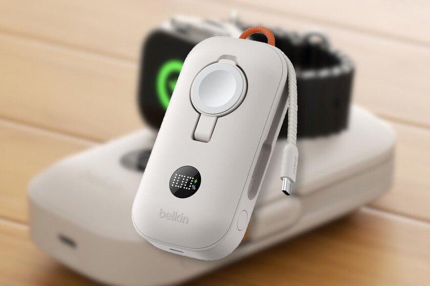 La nueva power bank de Belkin funciona con iPhone, pero tiene otro objetivo en mente: los Apple Watch
