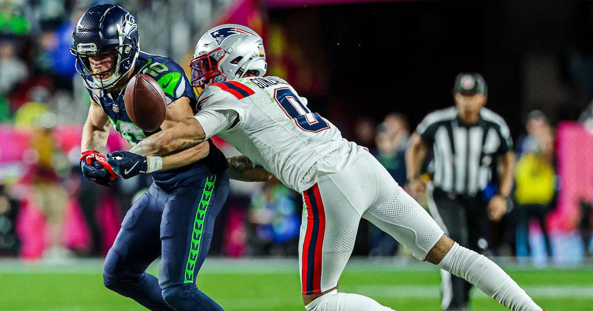 Las jugadas clave de Christian González en el Super Bowl: así brilló el colombiano a pesar de la derrota ante Seattle