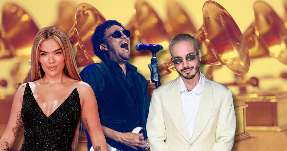 Las probabilidades y los porcentajes de los colombianos para ganar en los Grammy 2026: Karol G puntea en su categoría