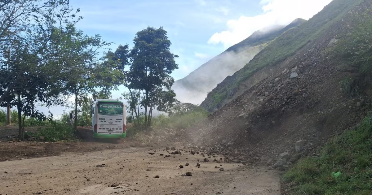 Lluvias intensas causan cierres y restricciones en vías del sur y centro de Colombia: Huila y Nariño concentran los puntos más afectados