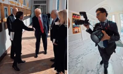Los momentos inéditos de la reunión entre Gustavo Petro y Donald Trump en la Casa Blanca que compartió el fotógrafo de Presidencia