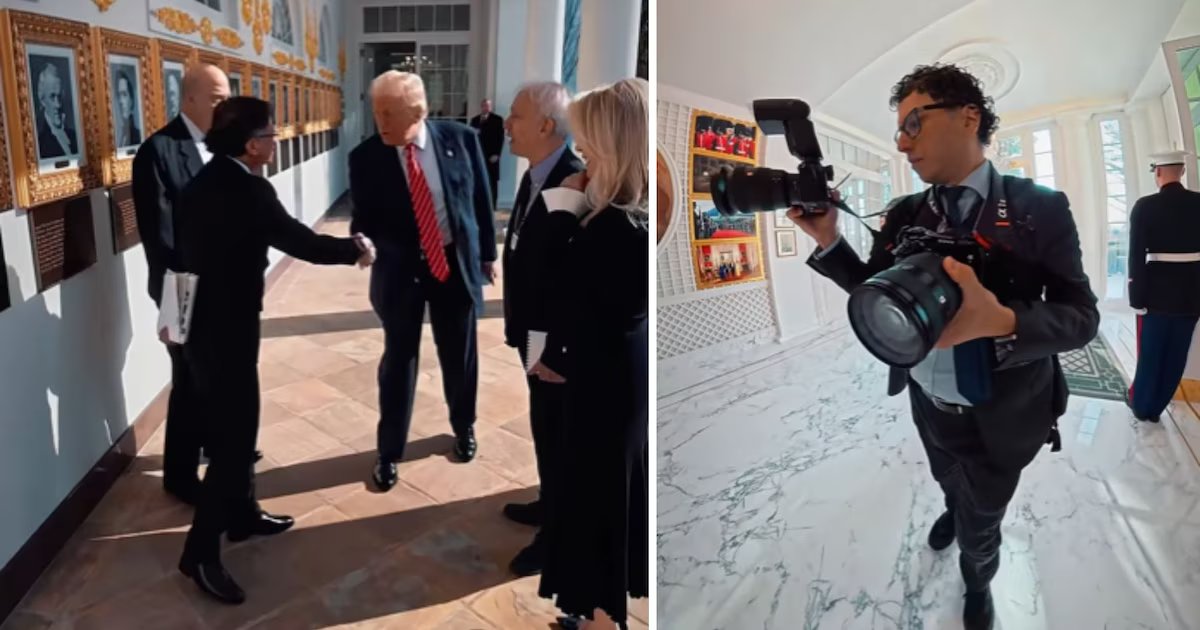 Los momentos inéditos de la reunión entre Gustavo Petro y Donald Trump en la Casa Blanca que compartió el fotógrafo de Presidencia