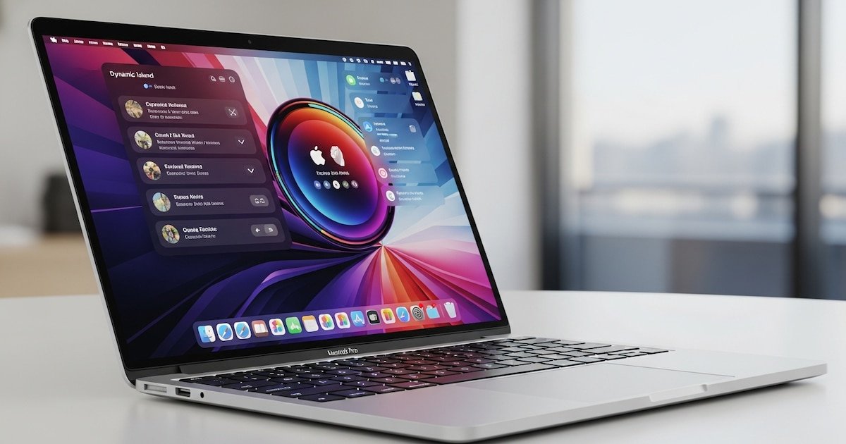 Los nuevos MacBook Pro integrarán pantalla táctil OLED con Dynamic Island como el iPhone