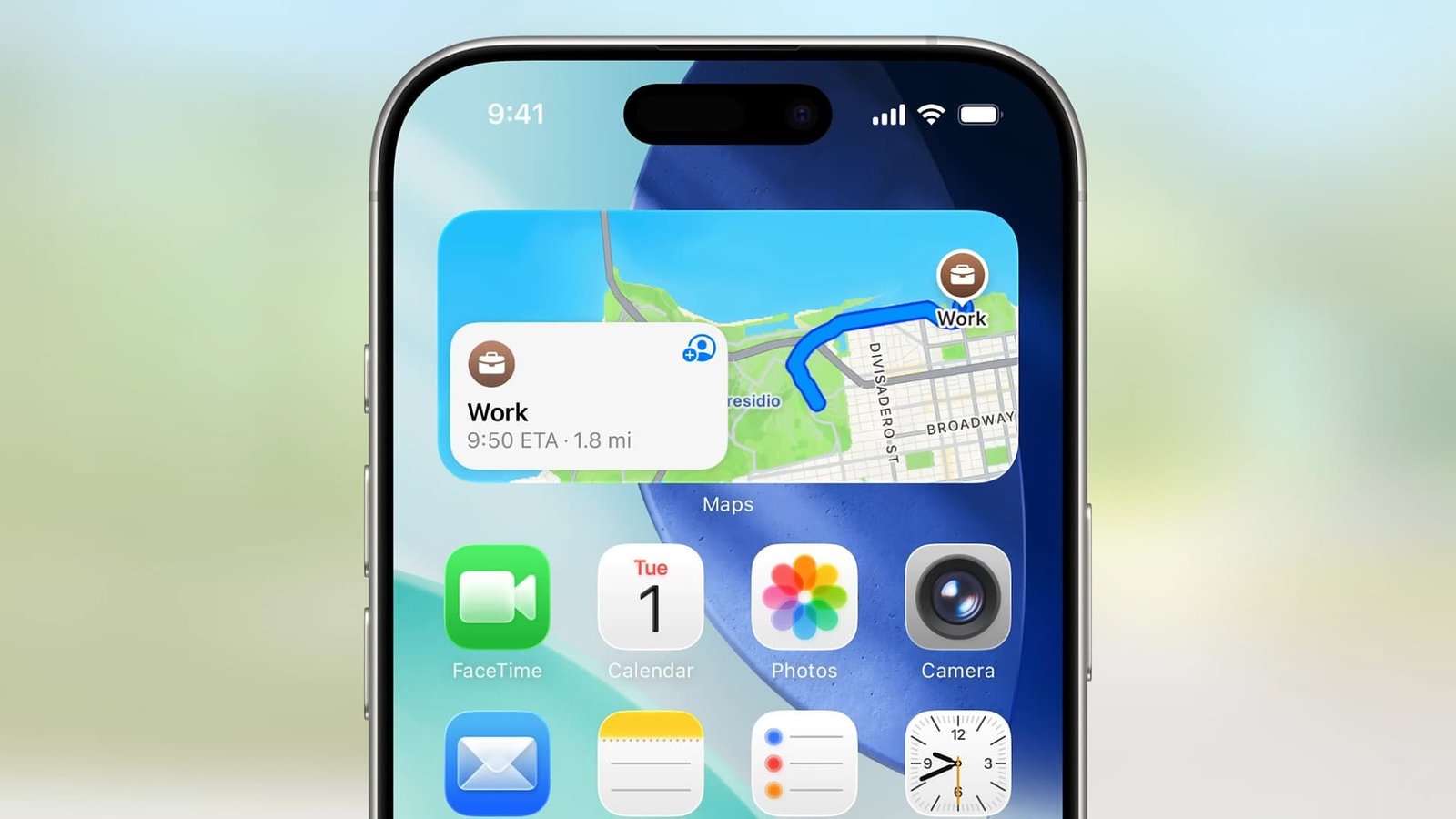The Apple Maps app demonstrated at the Worldwide Developers Conference (WWDC) in June 2025.
