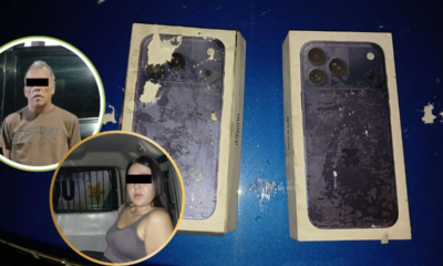 Ofrecen iPhone 17 y entregan un candado: capturan a presuntos estafadores en Cumbres