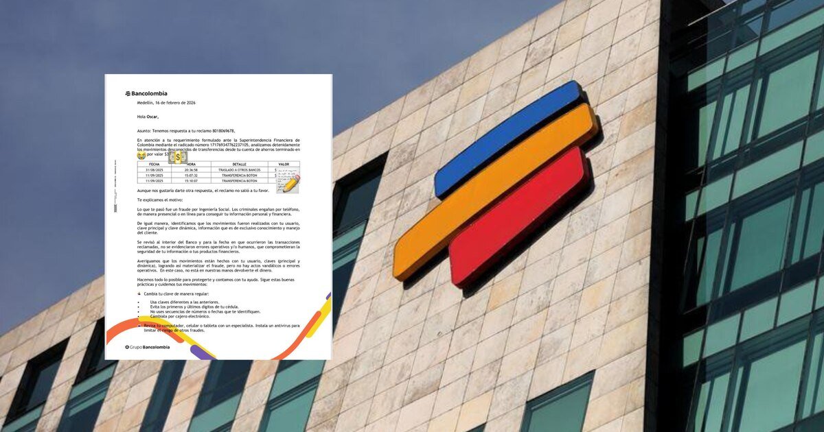 Otra empresaria denunció que le vaciaron la cuenta de Bancolombia, la respuesta del banco causó indignación: “No está en nuestras manos”