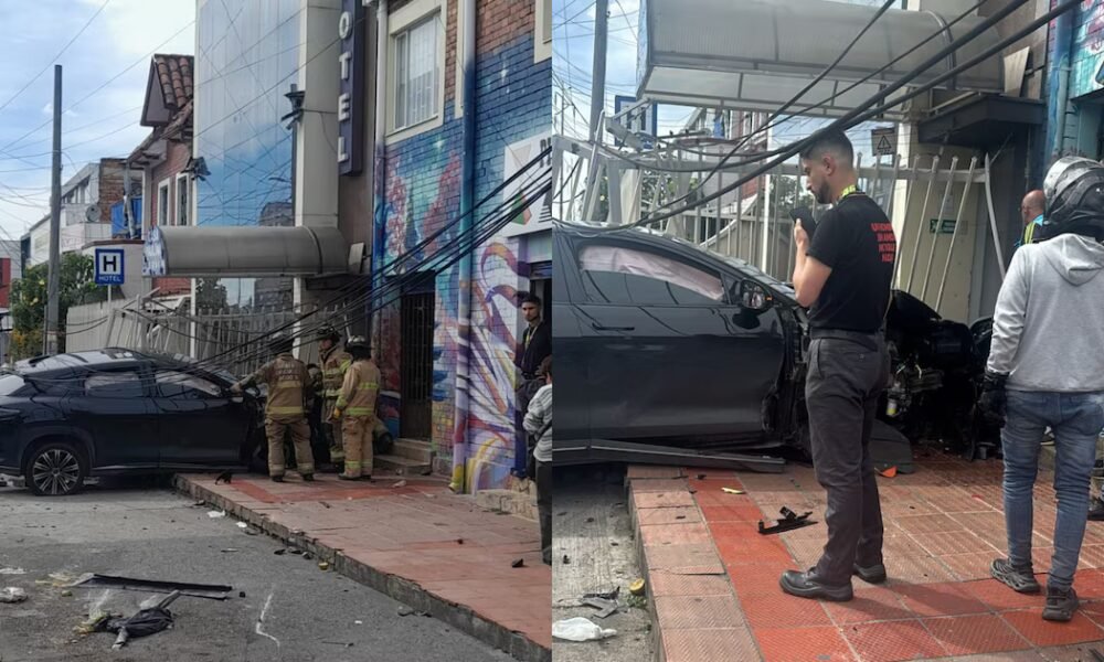 Padre del motociclista atropellado por una camioneta con exceso de velocidad en Bogotá dio detalles del accidente: “Tiene fractura de cráneo”