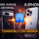 Pixel 9 ya puede enviar archivos a iPhone: Google rompe la barrera de AirDrop
