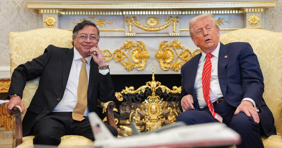 Primer cara a cara entre Gustavo Petro y Donald Trump generó una oleada de reacciones políticas